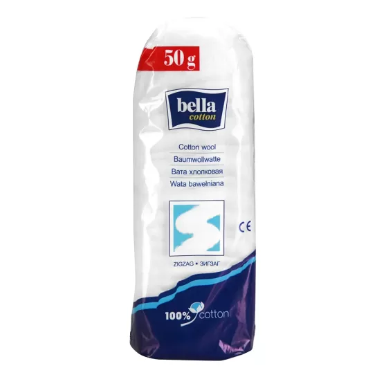 Vata bumbac, 50 g, Bella