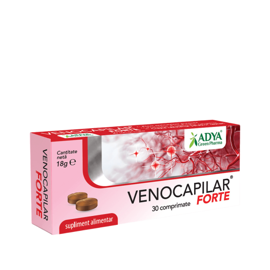 Venocapilar forte, 30 comprimate, Adya Green Pharma