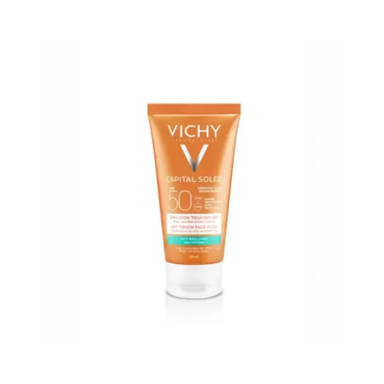 VICHY Capital Soleil SPF50+ emulsie matifiantă fată, 50ml