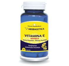 Vitamina E 30 capsule, Herbagetica