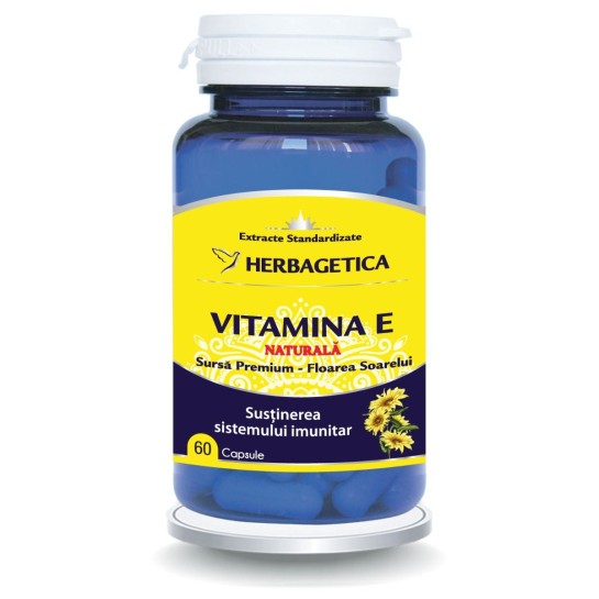 Vitamina E 30 capsule, Herbagetica