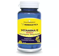 Vitamina E 60 capsule, Herbagetica