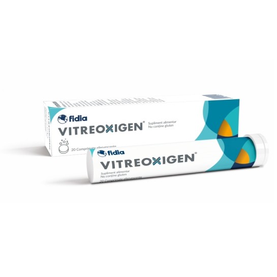 Vitreoxigen, 20 comprimate efervescente, Biosooft