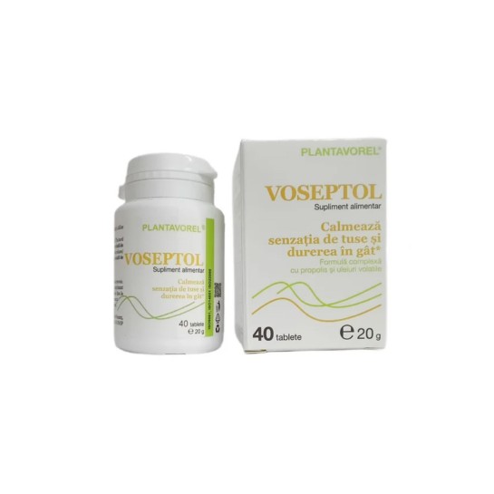 Voseptol V, 40 tablete, Plantavorel
