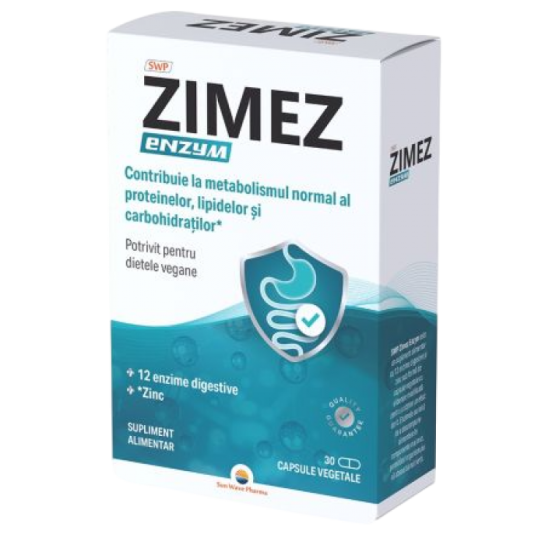 Zimez Enzym, 30 capsule, SunWave