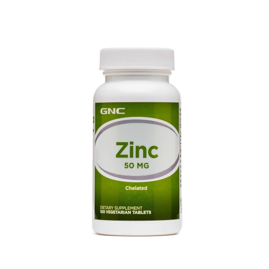 Zinc chelat 50mg, 100 tablete, GNC