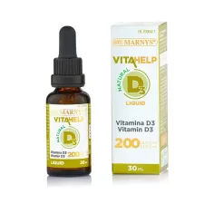 Vitamina D lichida 100% naturala 30ml, Marnys