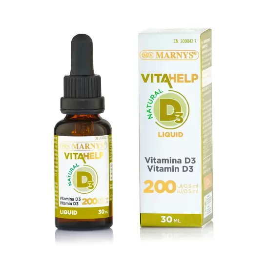 Vitamina D lichida 100% naturala 30ml, Marnys