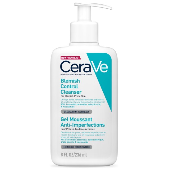 CeraVe, Gel de curatare spumant anti-imperfectiuni, 236ml
