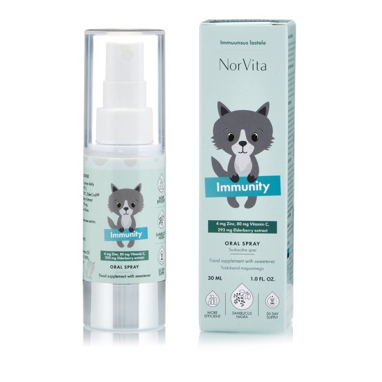 Spray de imunitate pentru copii, 30ml, Norvita