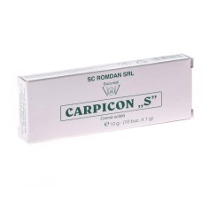 Carpicon S – Supozitoare, 10 g, Romdan