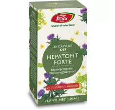 Hepatofit Forte D87, 30 capsule, Fares 