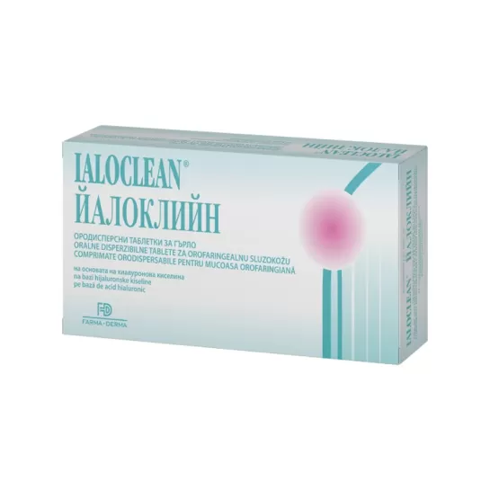 Ialoclean orodispersabil, 30 comprimate, Farma-Derma 