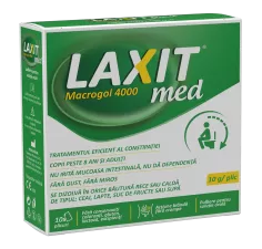 Laxit med, 8 ani+, 10 plicuri x 10g, Fiterman Pharma