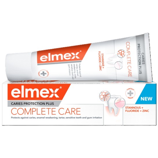 Pasta de dinti Caries Protection Plus Complete Care, 75ml, Elmex 