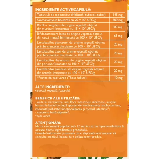 Probio vital complex, 10 capsule, D59 Fares