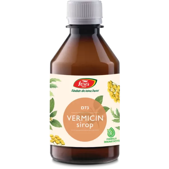 Vermicin sirop D73, 250ml, Fares