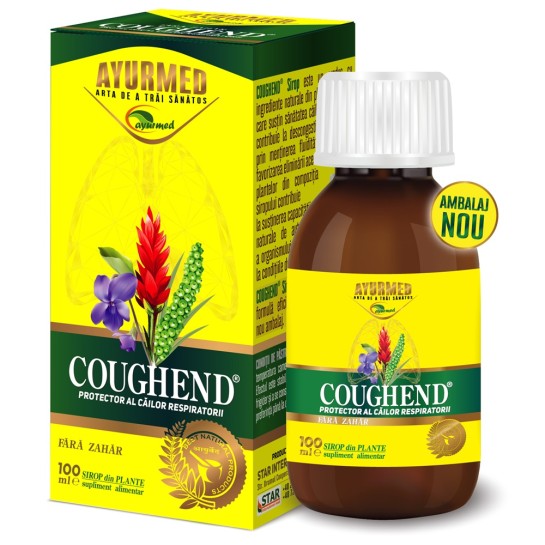 Coughed sirop fara zahar 100ml Ayurmed