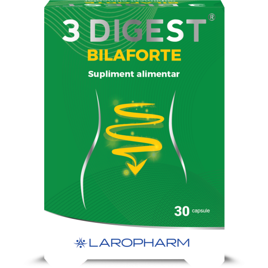 3 Digest Bila Forte, 30 capsule