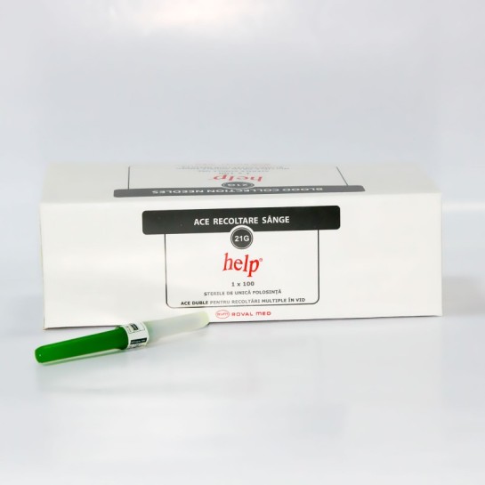 Ace vacutainer Help 21G, Roval Med