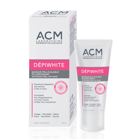 ACM DÉPIWHITE Masca Pell-off cu efect de albire, 40 ml
