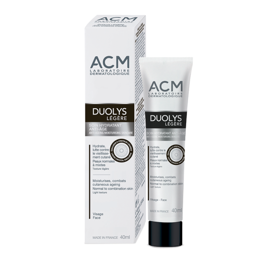 ACM Duolys Legere, Cremă hidratantă anti-imbătranire, tub 40 ml