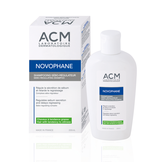 ACM Novophane Sampon Sebo-regulator, 200 ml