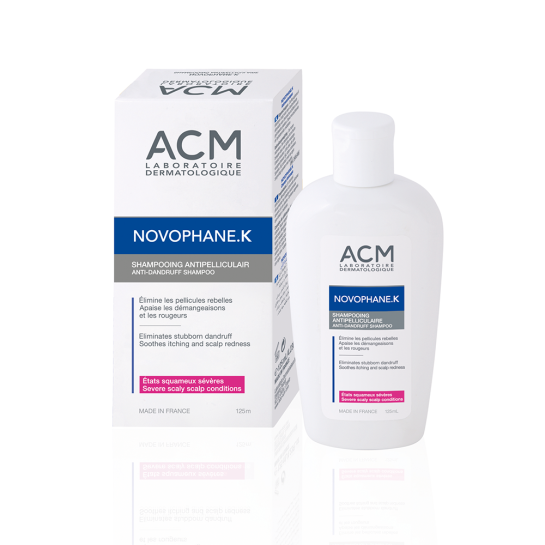 ACM Novophane K Sampon anti-mătreată, 125 ml