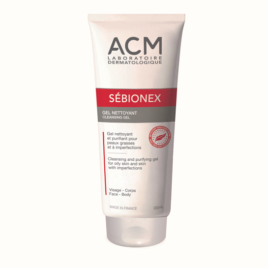ACM Sebionex gel de curătare, flacon 200 ml