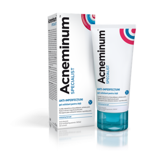 Acneminum Specialist Gel exfoliant pentru fată 125ml 
