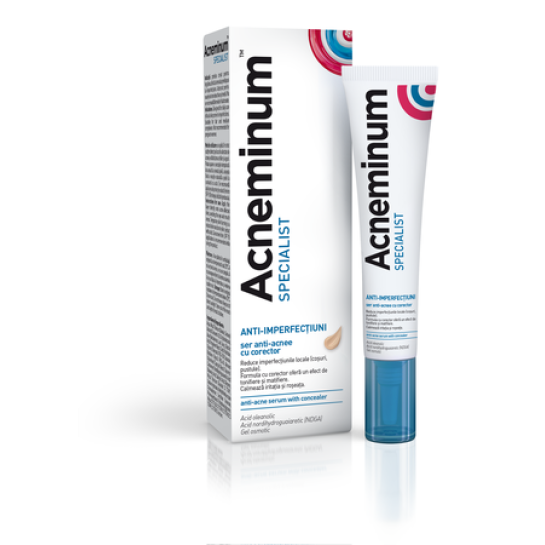 Acneminum Specialist Ser anti-acnee cu corector 10ml