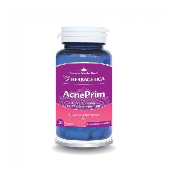 Acneprim, 30 capsule, Herbagetica