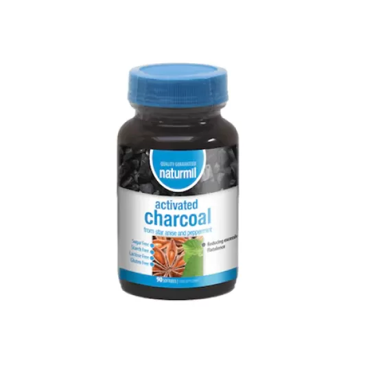 Activated Charcoal 90 capsule gelatinoase moi