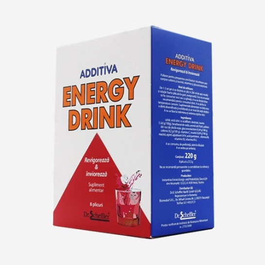 Additiva Energy Drink, 8 plicuri