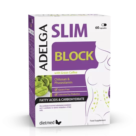 Adelga Slim Block, 60 capsule, Naturmil