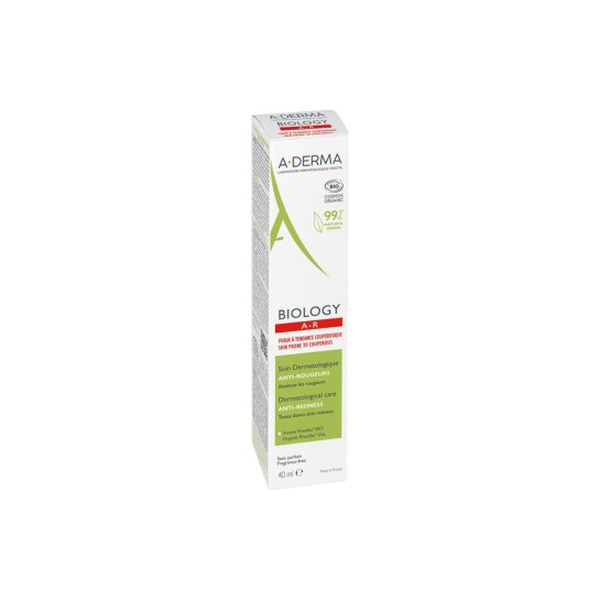 Aderma biology AR crema anti-roseata, 40ml