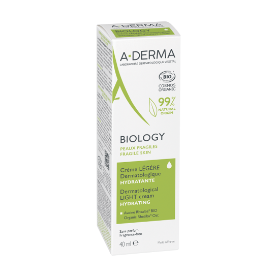 Aderma Biology Crema hidratanta legere 40ml