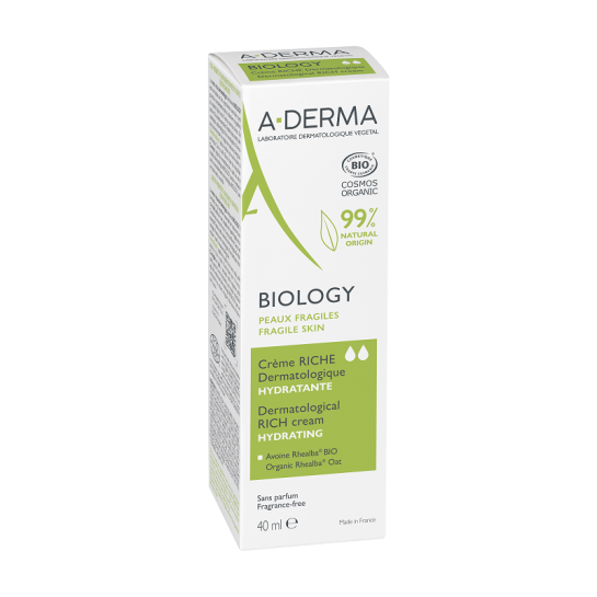 Aderma Biology Crema hidratanta riche 40ml