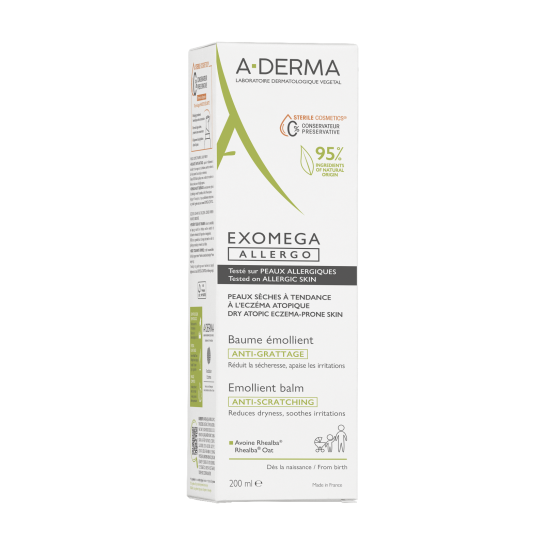 Aderma exomega allergo balsam emolient 200 ml