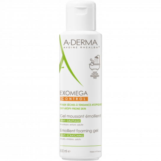 Aderma Exomega control gelul spumant emolient 500ml