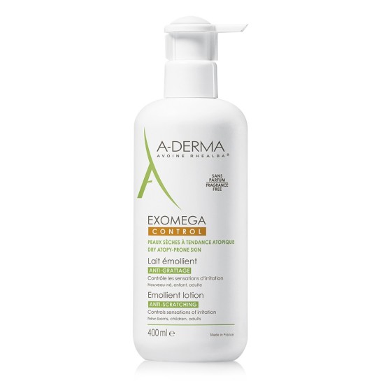 Aderma Exomega control lapte emolient, 400ml
