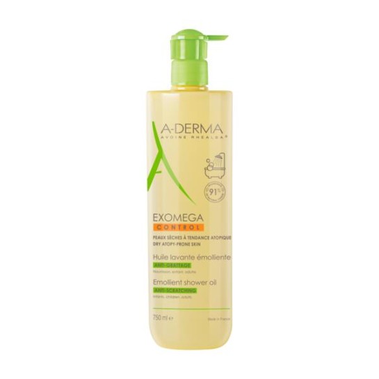 Aderma Exomega control ulei de dus emolient, 750ml