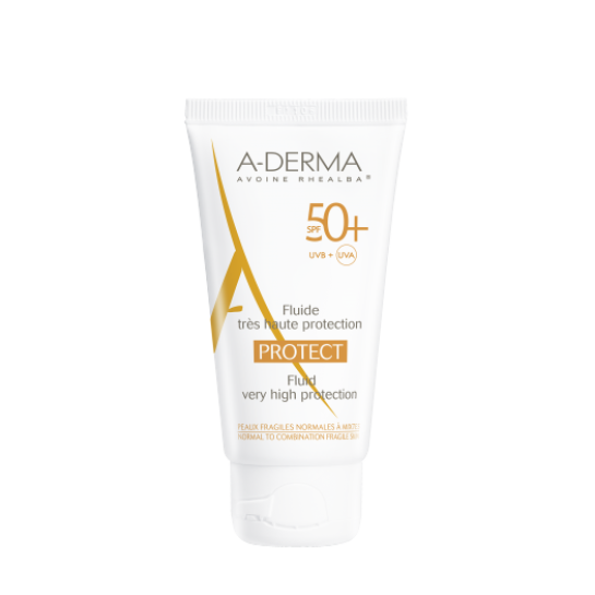 Aderma Protect spf50+, fluid 40ml