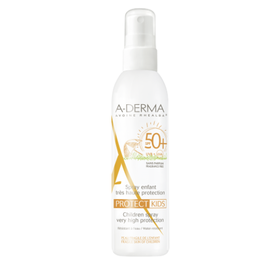 Aderma Protect spf50+ kids spray, 200ml
