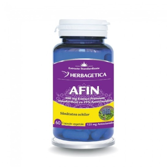 Afin 60 capsule vegetale, Herbagetica