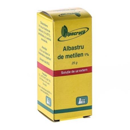 Albastru de metilen, 1%, 25g, Hipocrate