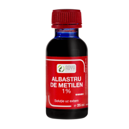 Albastru de metilen, 1%, 25ml, Adya Green Pharma (elaborare)