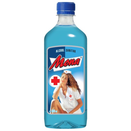 Alcool sanitar Mona, 70%, 500ml