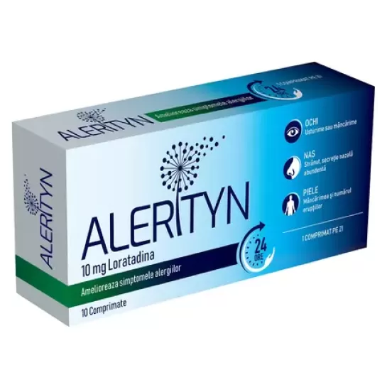 Alerityn, 10mg, 10 comprimate, Biofarm 