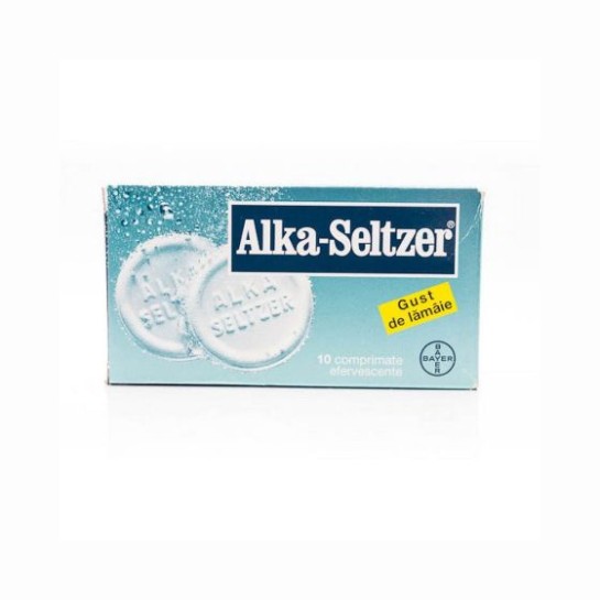 Alka-seltzer 324mg,10 comprimate efervescente, Bayer
